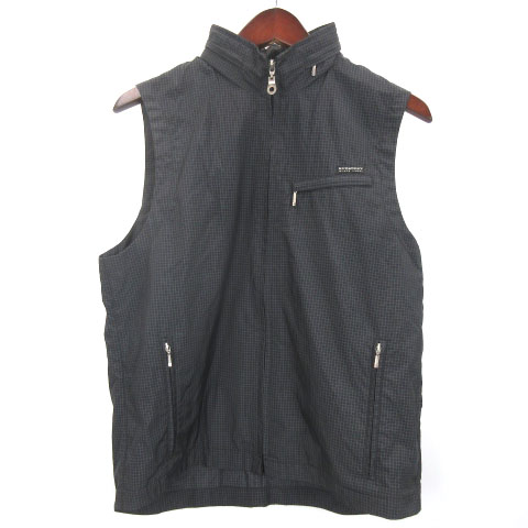 バーバリーブラックレーベル BURBERRY BLACK LABEL チェック ナイロン 
