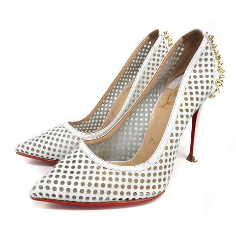 クリスチャンルブタン Christian louboutin パンプス スパイク 