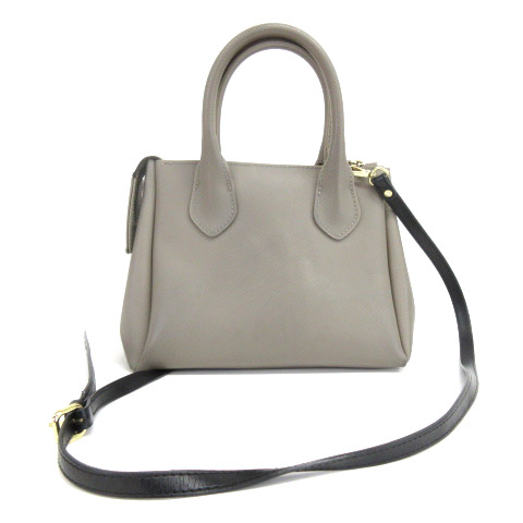 ジャンニキャリーニ Gum Gianni Chiarini ショルダーバッグ ハンドバッグ 2way ビニール 鞄 グレー o レディース 016 ベクトルパーク