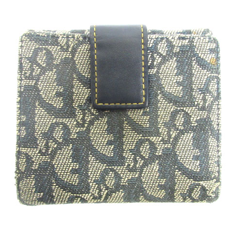 クリスチャンディオール Christian Dior トロッター サドル 二つ折り