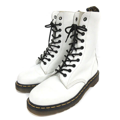 ドクターマーチン Dr Martens 1490 10ホール ブーツ 7 ホワイト e 靴 メンズ 016 ベクトルパーク