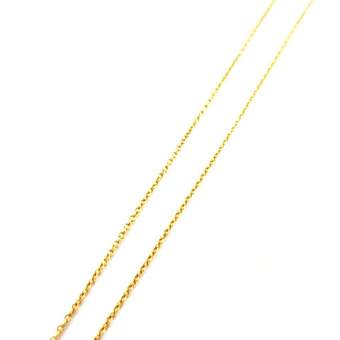 美品Tiffany & Co. ティファニー イニシャルM ゴールド ネックレス 美品Tiffany & Co. ティファニー イニシャルM ゴールド ネックレス