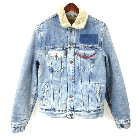 デウスエクスマキナ Deus Ex Machina Dmf Lwh Ronald Jacket デニム ボアジャケット Gジャン 刺繍 S ライトインディゴ o メンズ 016 ベクトルパーク デウスエクスマキナ Deus Ex Machina Dmf Lwh Ronald Jacket デニム ボアジャケット Gジャン 刺繍 S ライトインディゴ o メンズ 016 ベクトルパーク