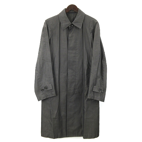 コムデギャルソンオム Comme Des Garcons Homme 02年製 Hg C003 ステンカラー コート S ダークブラウン o メンズ 016 ベクトルパーク