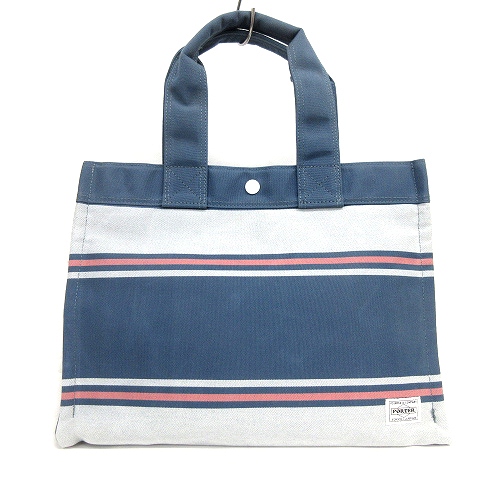 ポーター PORTER Sunbrella サンブレラ トートバッグ ボーダー 