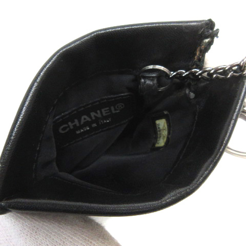 シャネル CHANEL ニュートラベルライン コインケース キーリング ブラック シャネル CHANEL ニュートラベルライン コインケース キーリング