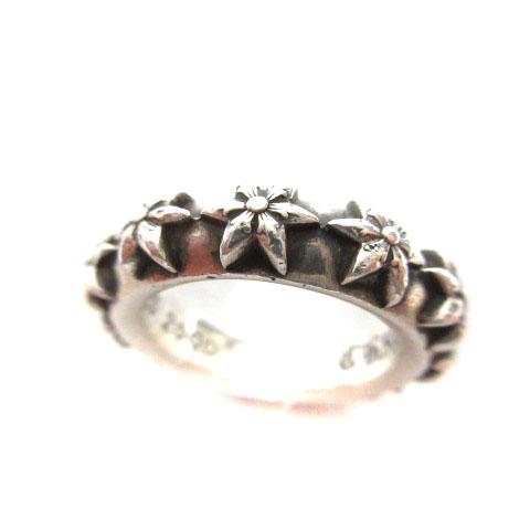 クロムハーツ CHROME HEARTS スター バンド リング 2000 シルバー925  