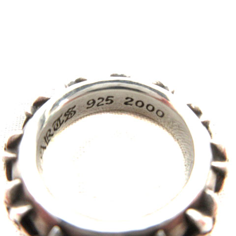 クロムハーツ CHROME HEARTS スター バンド リング 2000 シルバー925  
