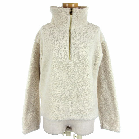 ローレンラルフローレン LAUREN RALPH LAUREN ボア ハーフジップ 