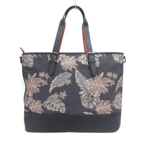 コーチ COACH 2WAY トートバッグ F72074 マーサー ハワイアンパーム 