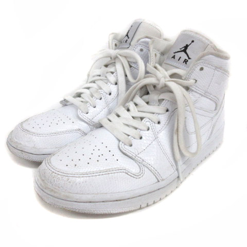 ナイキ NIKE W AIR JORDAN 1 MID エア ジョーダン 1 スネークスキン 