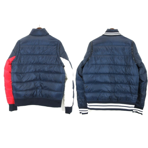 トミーヒルフィガー TOMMY HILFIGER リバーシブル ダウンジャケット 