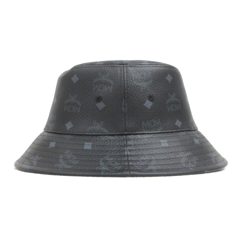 エムシーエム MCM 21SS MEHAAMM04 BK001 バケットハット フェイク 
