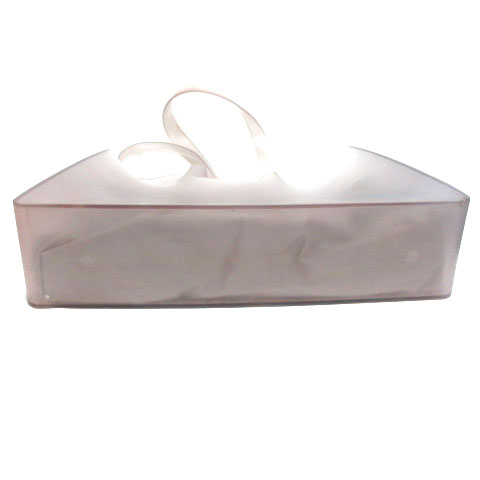 シャネル CHANEL ラバー トートバッグ ナイロン セット ロゴ グレー