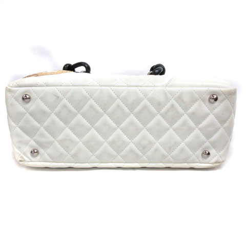 シャネル CHANEL パイソン カンボンライン ショルダー ボーリング 