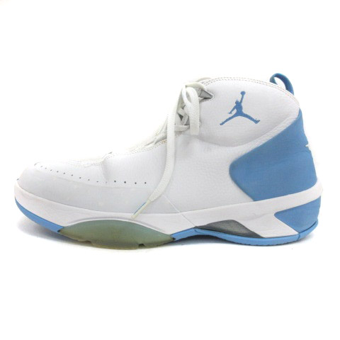 ナイキ NIKE スニーカー JORDAN MELO M3 28cm ホワイト ブルー 211015E 