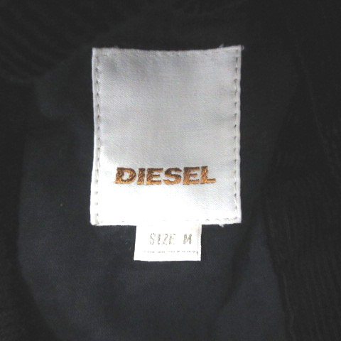 ディーゼル DIESEL コーデュロイ ジャケット フード 中綿 フェイク 