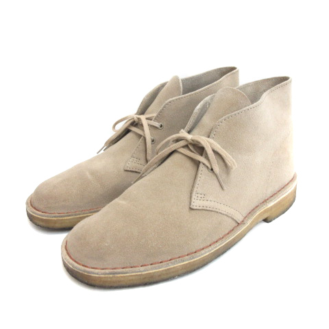 クラークス Clarks Originals デザートブーツ チャッカブーツ ショートブーツ スエード 8 1 2 26 5cm ベージュ 靴 Sm メンズ 016 ベクトルパーク