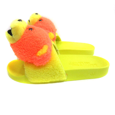 未使用品 アディダスオリジナルス adidas originals Q46582 Adilette Teddy x Jeremy Scott サンダル  イエロー 27.5cm メンズ 016-902111080010 | ベクトルパーク