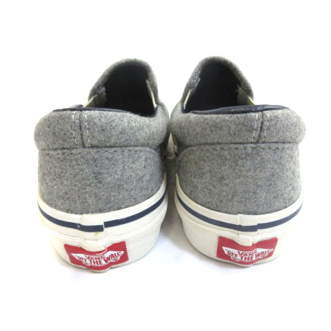 バンズ Vans V98cl Ft スリッポン スニーカー グレー 24 5cm レディース 016 ベクトルパーク