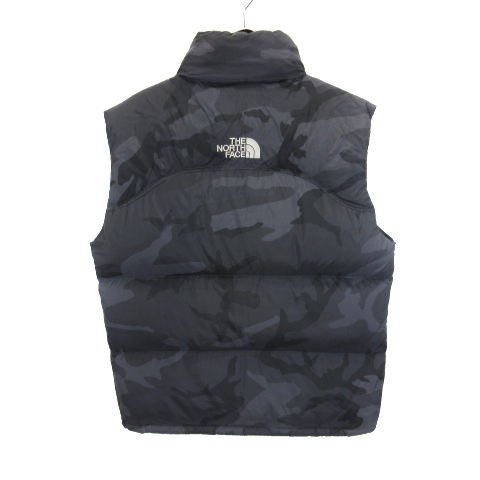ザノースフェイス THE NORTH FACE ND01587 ヌプシ ダウン ベスト ロゴ 