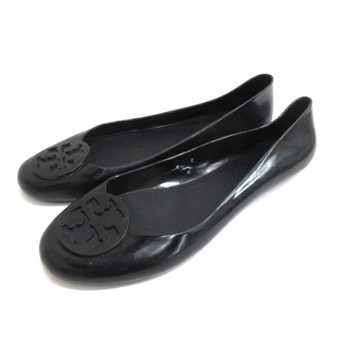 トリーバーチ TORY BURCH ラバーシューズ フラットシューズ ブラック 