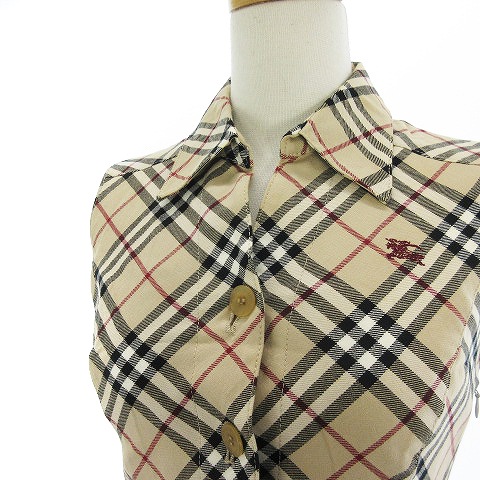バーバリーブルーレーベル BURBERRY BLUE LABEL シャツワンピース 