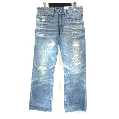 エージー Ag デニム パンツ ジーンズ ダメージ加工 30 インディゴ 2701e メンズ 016 ベクトルパーク