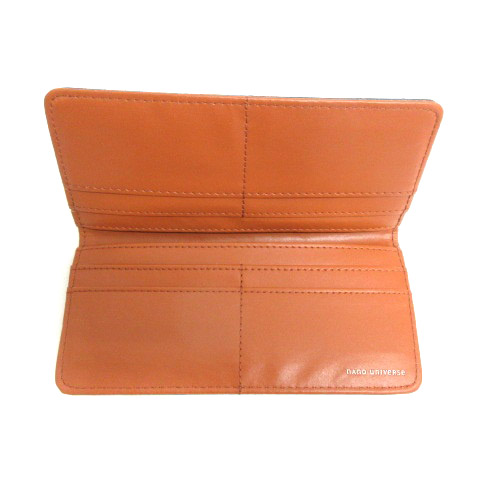 ナノユニバース Nano Universe 長財布 ウォレット 札入れ ブラック 2707e Sm0 メンズ 016 ベクトルパーク