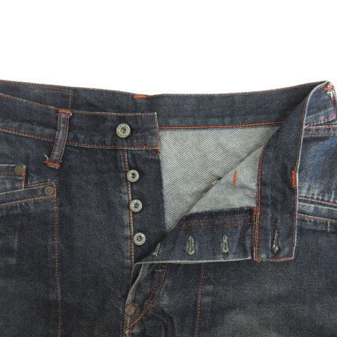 エヴィス EVISU カモメ デニム パンツ ジーンズ ボタンフライ 32