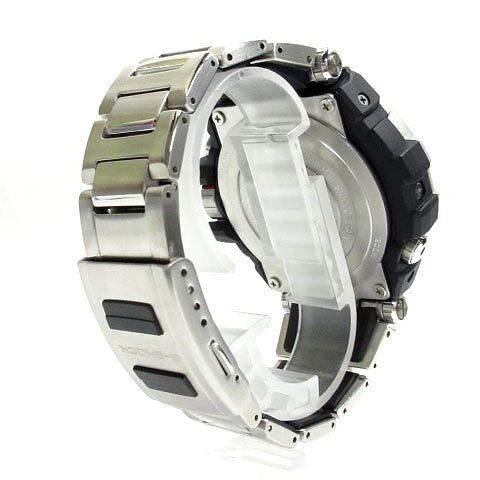 カシオジーショック CASIO G-SHOCK 美品 腕時計 電波ソーラー クロノグラフ マルチバンド6 MTG-S1000D シルバー系 メンズ カシオジーショック CASIO G-SHOCK 美品 腕時計 電波ソーラー クロノグラフ マルチバンド6 MTG-S1000D シルバー系 メンズ