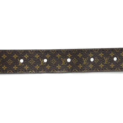 サンチュール・マルティエ 25MM ブラック 85cm ルイヴィトン LOUIS VUITTON モノグラム サンチュール