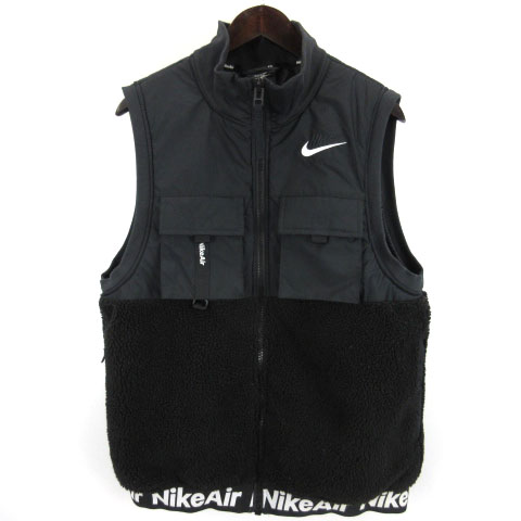 ナイキ NIKE AIR ウインター ベスト ボア フリース 中わた ジップ 
