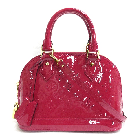 ルイヴィトン LOUIS VUITTON 美品 ヴェルニ アルマBB ショルダーバッグ 