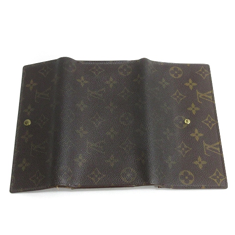 ルイヴィトン モノグラム トレゾール 旧サラ 長財布 ブラウン M61215 ルイヴィトン モノグラム トレゾール 旧サラ 長財布 ブラウン M61215