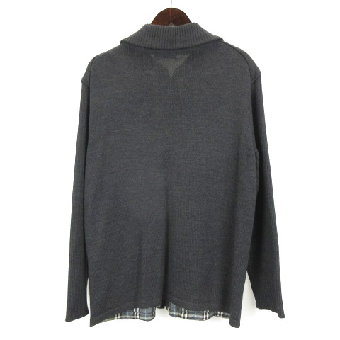 バーバリーブラックレーベル BURBERRY BLACK LABEL ジップアップ 