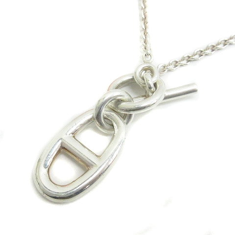 エルメス HERMES シェーヌダンクル アミュレット ネックレス 925