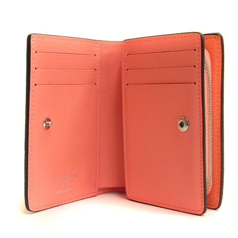 ルイヴィトン LOUIS VUITTON 美品 マヒナ ポルトフォイユ・クレア 二  