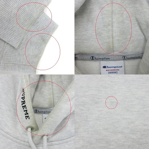 シュプリーム SUPREME 18SS Champion チャンピオン Hooded Sweatshirt