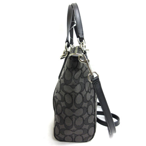 美品 コーチ COACH ショルダーバッグ ハンドバッグ 2WAY F27582 COACH(コーチ) / スモールケルシーサッチェル/シグネチャー/2WAY