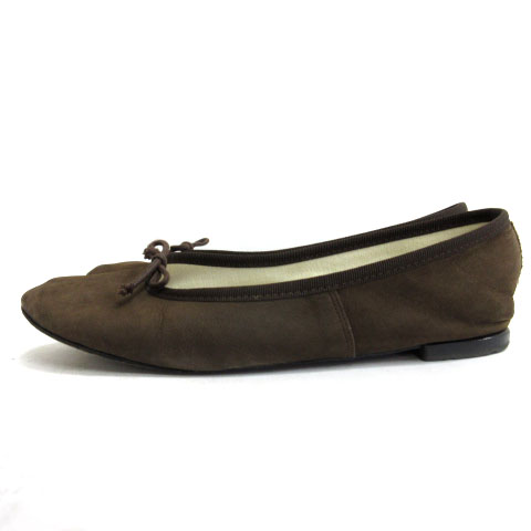 【美品】repetto バレエシューズ フラット スエード レペット 37 repetto 【カラー限定特価】repetto レペット バレエシューズ