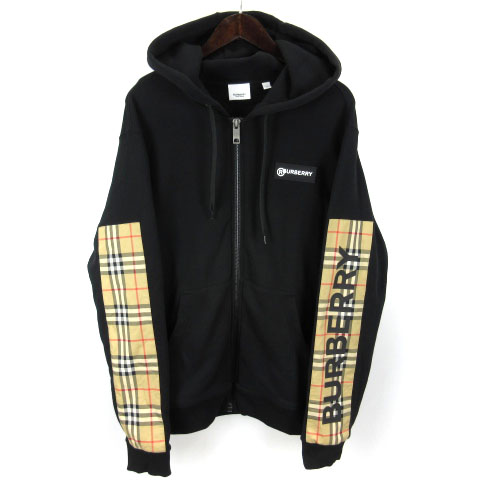 バーバリー BURBERRY パーカー フーディー ノバチェック プリント ロゴ  