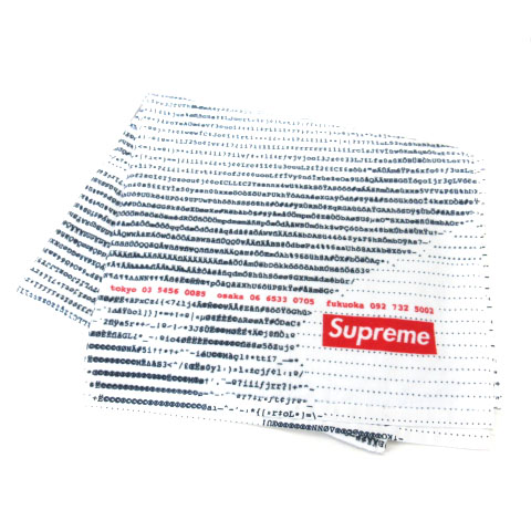 シュプリーム SUPREME DIGI BEACH TOWEL ビーチタオル バスタオル  