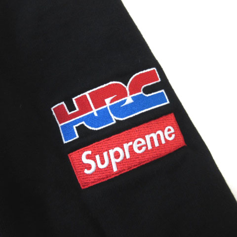 Supreme HONDA Fox Racing Crewneck 黒M（M□2019AW□Supreme□Honda  