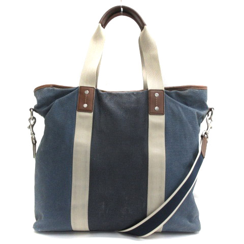 コーチ COACH ヘリテージ ウェブ キャンバス ピースド 2WAY トート 