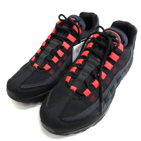 未使用品 ナイキ NIKE AIR MAX エアマックス 95 BLACK LASER CRIMSON 