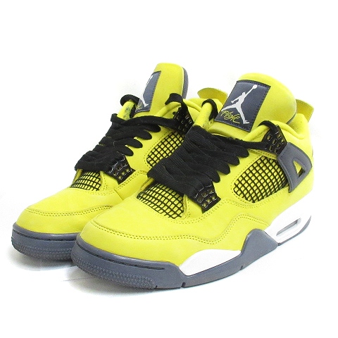 Air Jordan 4 イエロー ハイカットシューズ エアジョーダン4 ツアーイエロー NIKE AIR JORDAN 4 TOUR YELLOW