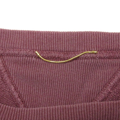 DEUXIEME CLASSE - ドゥーズィエムクラス 19AW スウェット トレーナー 長袖 プリント パープル ドゥーズィエムクラス DEUXIEME CLASSE 19AW スウェット