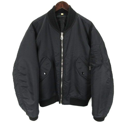 バーバリー BURBERRY MA-1 ボンバージャケット ブルゾン 中わた ジップ  