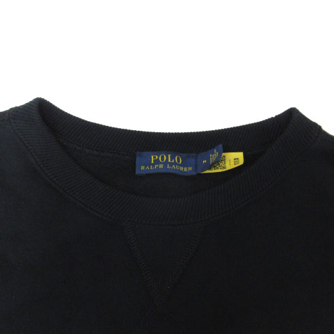 【新品未使用タグ付き】Polo Ralph Lauren トレーナー 160 黒 楽天市場】ラルフローレン 160 トレーナーの通販